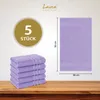 Lavea® 5er Set Gästehandtücher 30x50 cm, Weiche & Produktbild-Vorschau 2