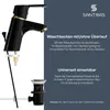 SANTRAS® Waschtischarmatur Magis in Schwarz (RAL Produktbild-Vorschau 4