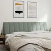 A bedroom scene with a bed and artwork on the wall. Produktbild-Vorschau