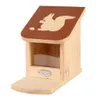 ESSCHERT DESIGN Krmítko pro veverky dřevo 14,6x24,9x26,1cm Náhled obrázku produktu 5