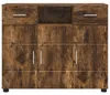 vidaXL Holzschrank Geräucherte Eiche 88,5 x 30,5 x 73 cm Produktbild-Vorschau 6