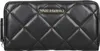 A black quilted wallet with a gold Valentino logo. Produktbild-Vorschau
