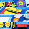 Plstěná deska Busy Board vzdělávací hračka pro děti, deska Náhled obrázku produktu 5