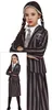 Traje escolar gótico de Halloween, vestido y conjunto en Vista previa de la imagen del producto 2