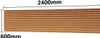 Eva Foam Faux Teak Pokrycie podłogowe, samoprzylepne Podgląd zdjęcia produktu 4