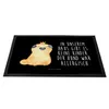 Mr. & Mrs. Panda Fußabstreifer Mops Krone 40 x 60 cm - Produktbild-Vorschau 3