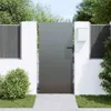 vidaXL Zahradní brána černá 85 x 175 cm Práškově lakovaná Náhled obrázku produktu 3