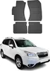 2013-2018 Gumowe dywaniki podłogowe Subaru Forester czarne Podgląd zdjęcia produktu 13