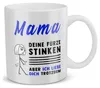 22Feels Mama Geschenk Muttertag Mutter Tasse Geburtstag Produktbild-Vorschau 1
