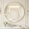 SONGMICS Wandspiegel, Spiegel rund, Metallrahmen, 50 cm d, Produktbild-Vorschau 11