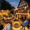 SALCAR  768er  Solar Cluster Lichterkette Außen LED 8,6m Produktbild-Vorschau 3