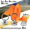 Safetytex Klemmschloss Gurt mit Single Fitting 250kg 25mm x Produktbild-Vorschau 3