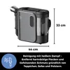 Fakir PR 7020, Přenosný parní čistič, 0,35 l, Černá, 5 m, Náhled obrázku produktu 18