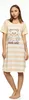 Adorable Ladies' Striped Teddy Bear Nachthemd Pyjamas Produktbild-Vorschau 4
