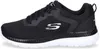 A side view of a black Skechers women's training shoe with a white sole. Anteprima dell’immagine prodotto