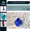 A collage of images showing a mop head, a mop bucket, a mop handle, and a close-up of the mop head connector, with text describing product compatibility. Produktbild-Vorschau