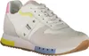A single white sneaker with colorful accents is shown against a white background. Produktbild-Vorschau