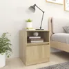 vidaXL Noční stolek Sonoma Dub 40x40x50 cm výrobek ze dřeva Náhled obrázku produktu 2