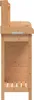 vidaXL Pflanztisch mit Schrank Braun 110,5x45x124,5cm Produktbild-Vorschau 9
