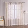 Joyswahl Vorhang mit Schlaufen Voile Gardine mit glänzendem Produktbild-Vorschau 2