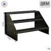 3 Stufen Standtreppe Modell 1 komplett schwarz Treppe Produktbild-Vorschau 1