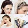 6 kusů neklouzavých, módních plastových čelenek s hřebenem, Náhled obrázku produktu 2