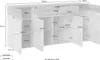 Sideboard Rimini Kommode 4-türig 180x40x86cm grifflos Farbe Produktbild-Vorschau 4