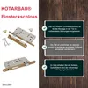 Einsteckschloss 90/50 Schlüssel, mit Hebel, Schließstück, 2 Produktbild-Vorschau 6