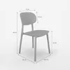 Sedia design moderno in polipropilene per cucina sala da Anteprima dell’immagine prodotto 5