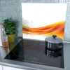 Spritzschutz Herdabdeckplatte Schneidebrett aus Glas Produktbild-Vorschau 3