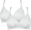 Naturana BH ohne Bügel 2er-Pack weiß Cup B:   80 Produktbild-Vorschau 1