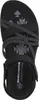 Skechers Reggae Slim Meadow Grazer Damen Sandalen Schwarz Voir les images du produit 11