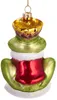 BRUBAKER Froschkönig - Handbemalte Weihnachtskugel aus Glas Produktbild-Vorschau 3