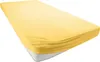 A yellow fitted sheet is shown on a mattress. Produktbild-Vorschau