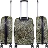 ABS Kleiner Handgepäck Reisekoffer Leopard Motivkoffer Produktbild-Vorschau 5