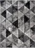 Tapiso Koberec LUXURY Geometric Black Grey Obývací pokoj Náhled obrázku produktu 2