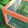 zooprinz Auslaufgehege Rabbit Run | Braun | 100x48x181cm Produktbild-Vorschau 11