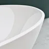 Mai & Mai Freistehende Badewanne Weiß 170x79x56 cm Oval Produktbild-Vorschau 5