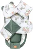 Savanna Fun & Olive Velvet 5-teiliges Set Comfort Babynest Produktbild-Vorschau 1