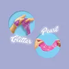 SES Creative Slime - – Glitter slijm - 2 potjes met 2 Podgląd zdjęcia produktu 5