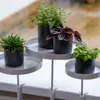 Esschert Design Fensterbankhalterung Weiß M rund Ø 18 cm - Produktbild-Vorschau 4