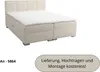 Boxspringbett QUADRAT 120x200 cm, mit Topper Bonellmatratze Produktbild-Vorschau 3