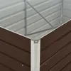 Close-up view of the corner of a raised garden bed. Podgląd zdjęcia produktu