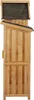 Armoire de jardin en bois avec range-bûches "Noé" - 136 x Voir les images du produit 6