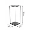 Howhomely Flower Stool Metal Black 60 cm - kvìtinový stojan Náhled obrázku produktu 3