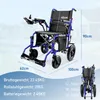 Elektrorollstuhl Elektrisch Faltbar Leicht bis 150KG, Produktbild-Vorschau 9