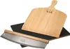 A pizza stone, pizza peel, and pizza cutter are arranged on a white background. Náhľad obrázku produktu
