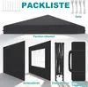LZQ Pavillon pop-up 2,5 x 2,5 m Pavillon pliable pour Voir les images du produit 7