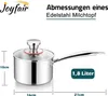Rondel Joyfair 16cm ze stali nierdzewnej premium 1.8L z Podgląd zdjęcia produktu 2