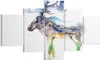 Bild auf Leinwand - Leinwandbild - Moose Berge Winter Produktbild-Vorschau 1